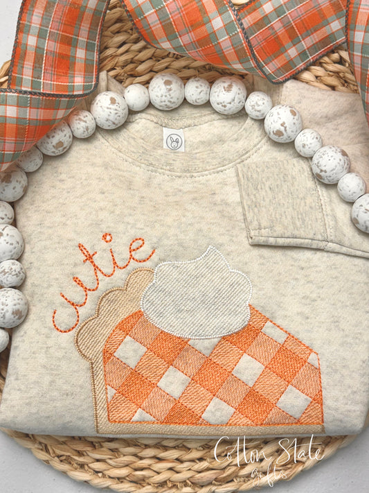 Cutie Pie Youth Crewneck Sweatshirt