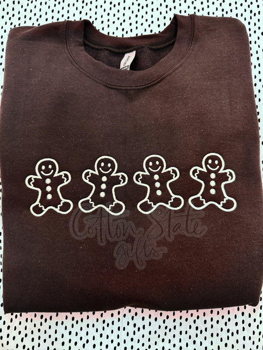 Gingerbread Men Crewneck Sweatshirt