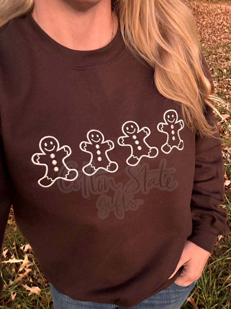 Gingerbread Men Crewneck Sweatshirt
